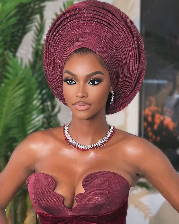 traditional nigerian make up inspo